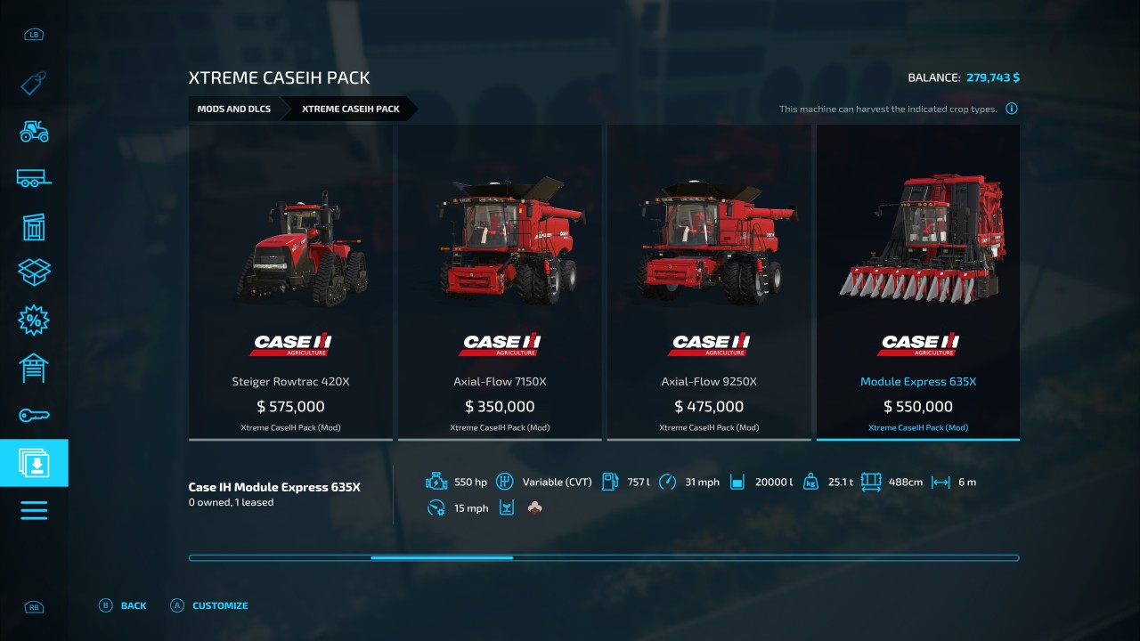 Xtreme CaseIH Pack