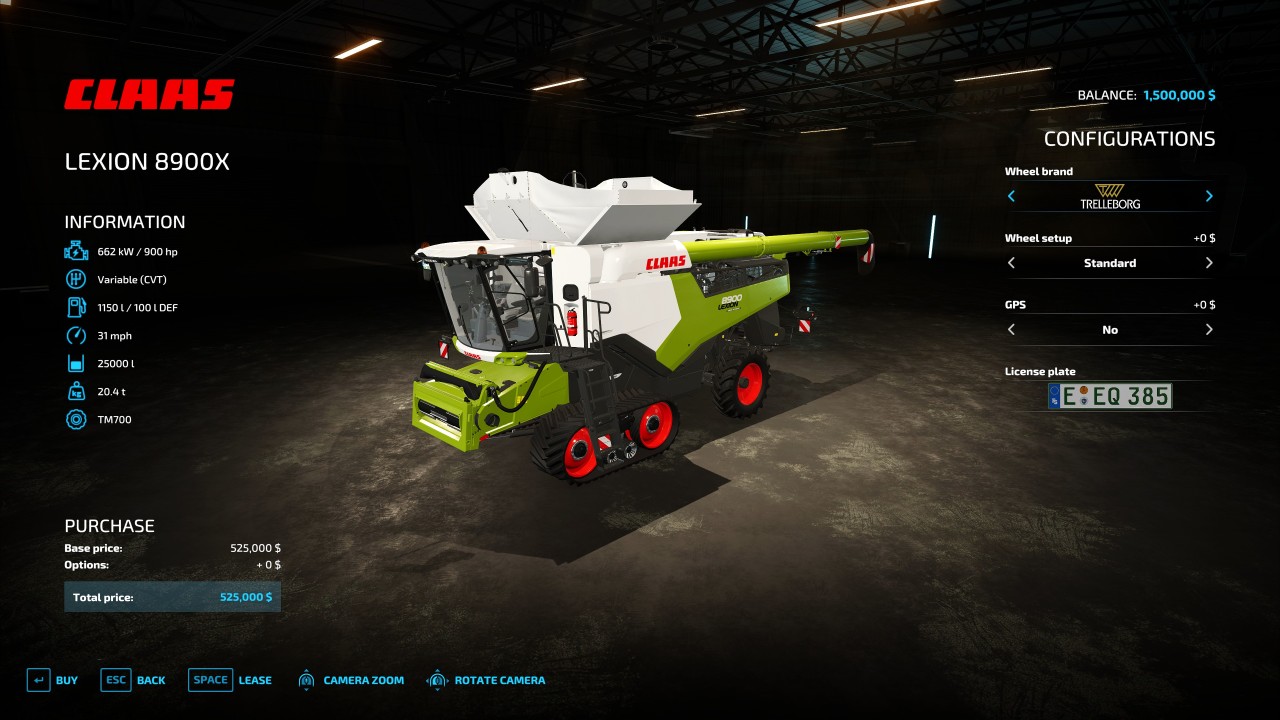 Xtreme Claas Pack