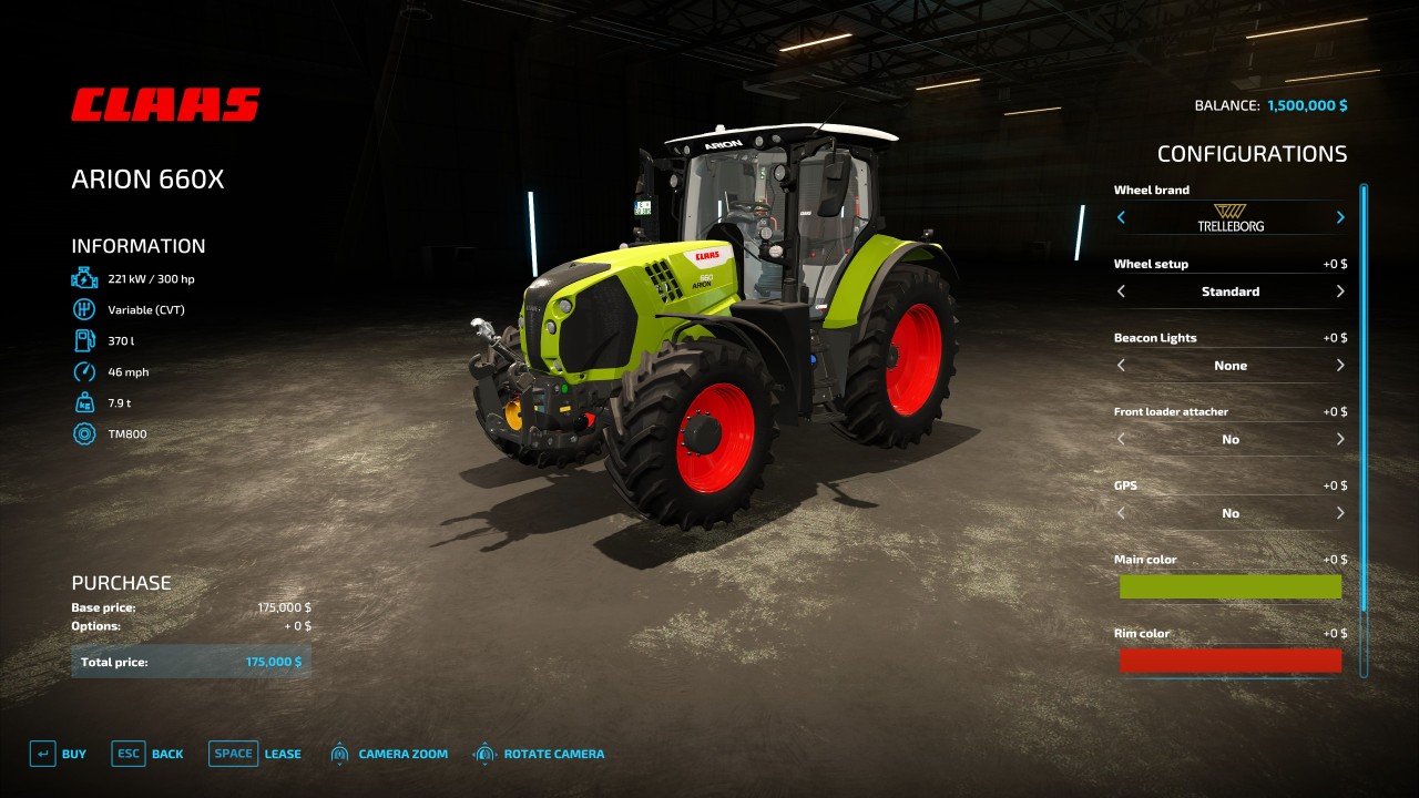 Xtreme Claas Pack