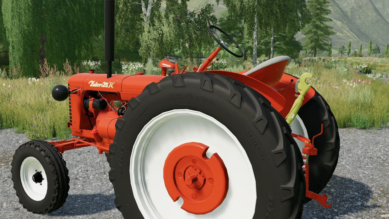 Zetor 25K Czerwony