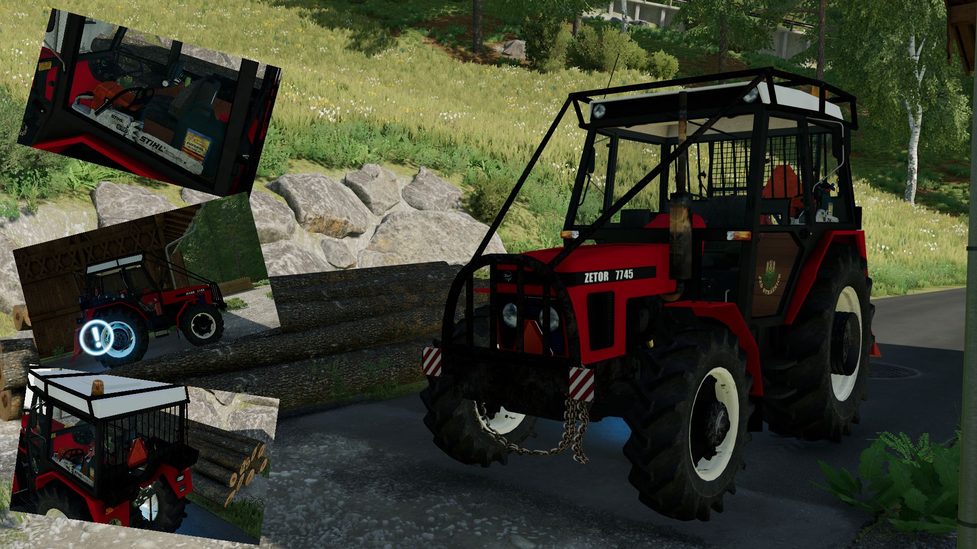 Zetor 7745 Édition Forêt