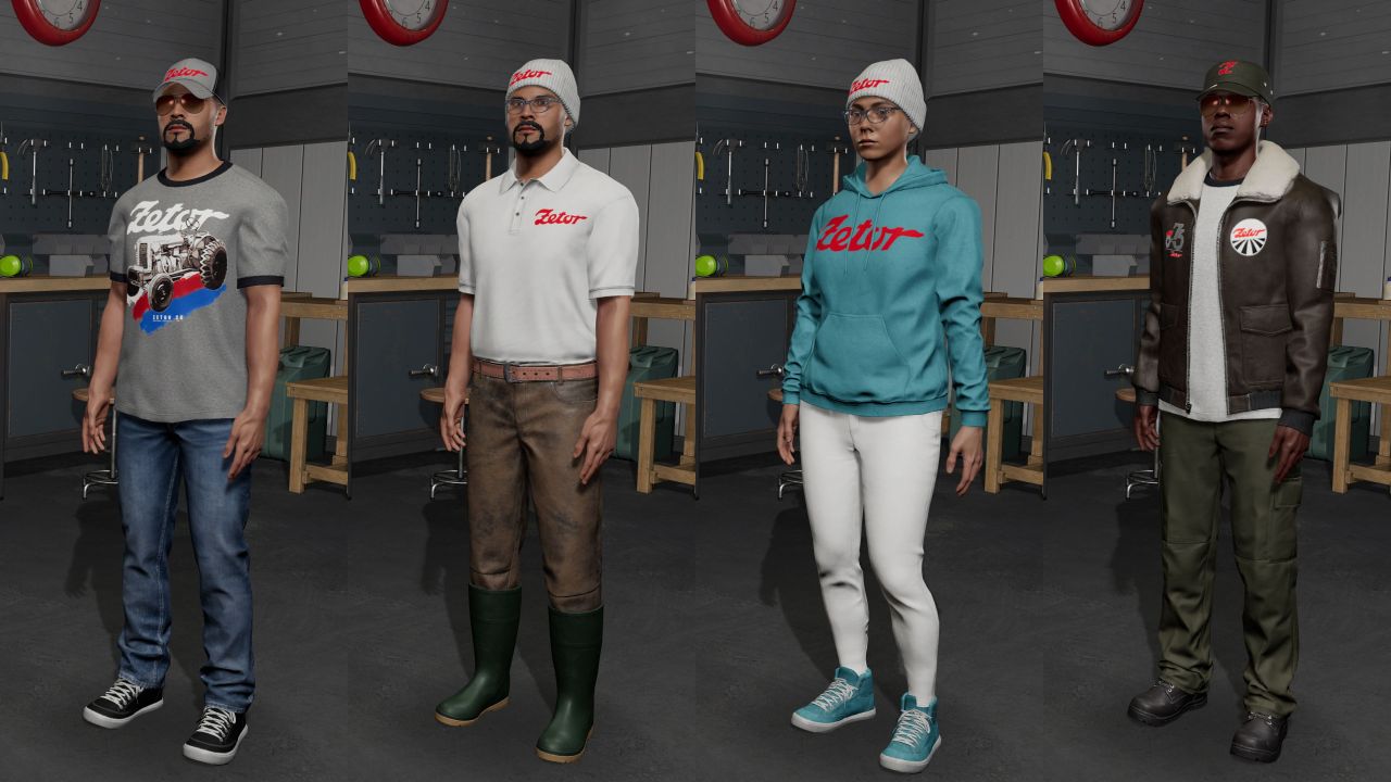 Zetor Pack (Wardrobe Plus)