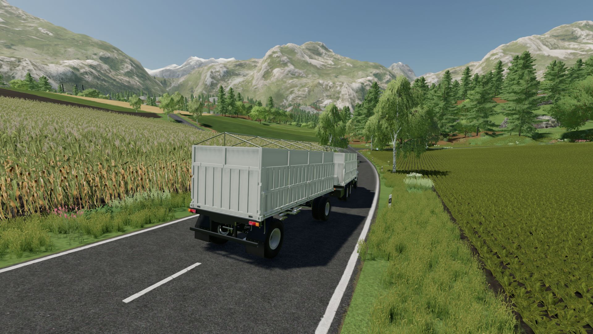 ZIL-4334 trucks and trailer