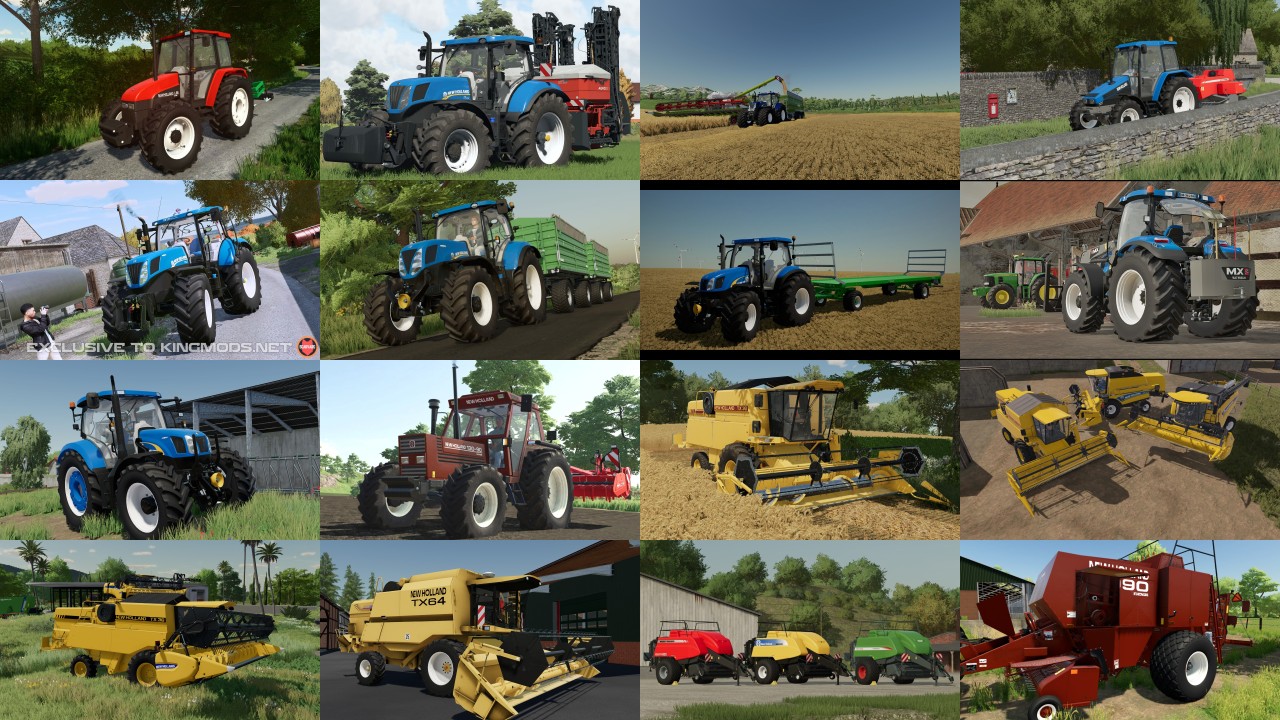 Top 20 Mods New Holland