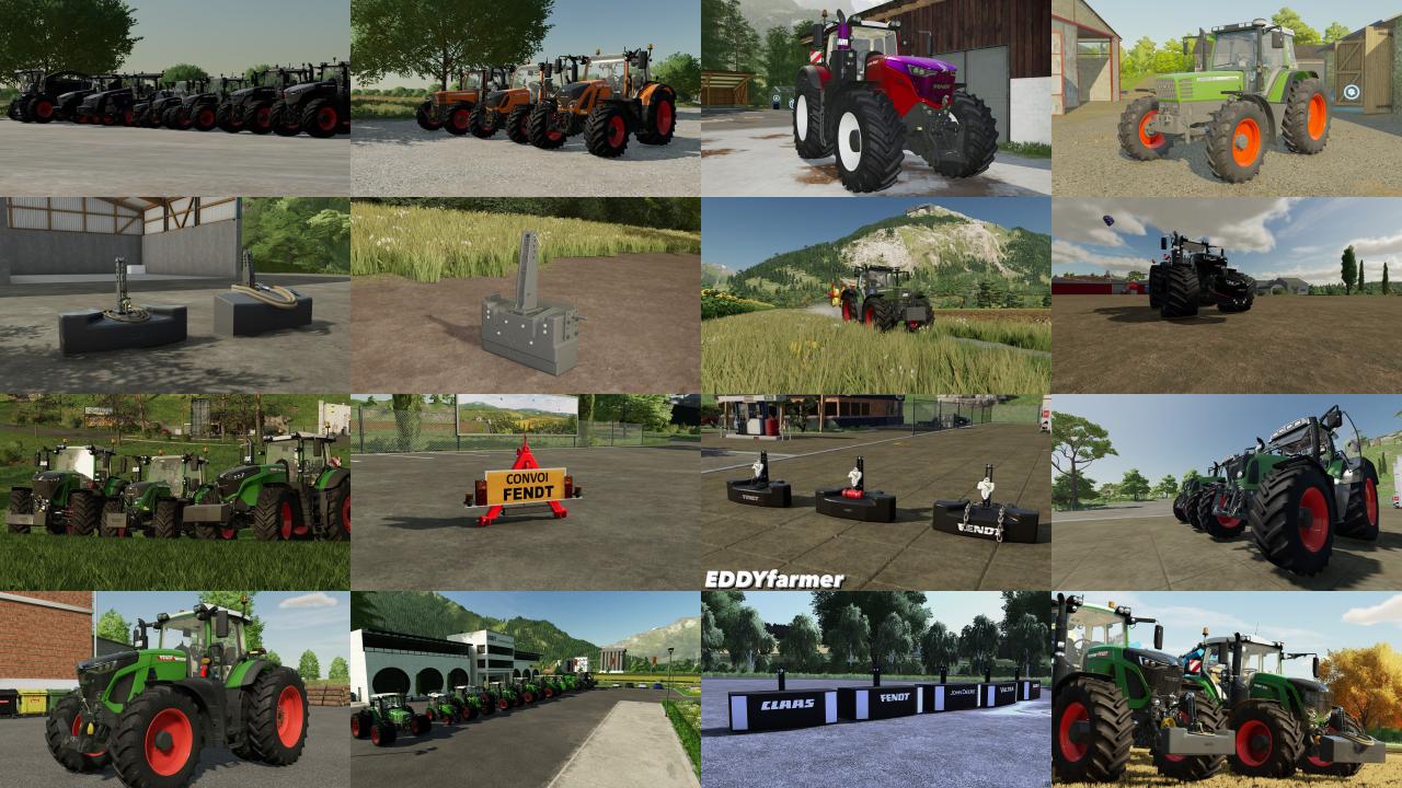 Selection of Fendt mods