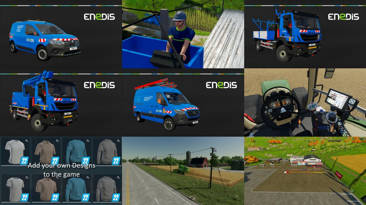 Pacote Moinhos de Vento FS22 - KingMods