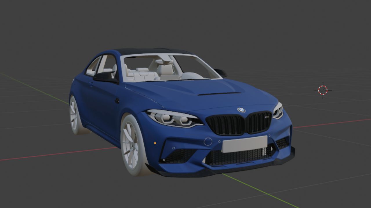 BMW M2 CS Blue 2020