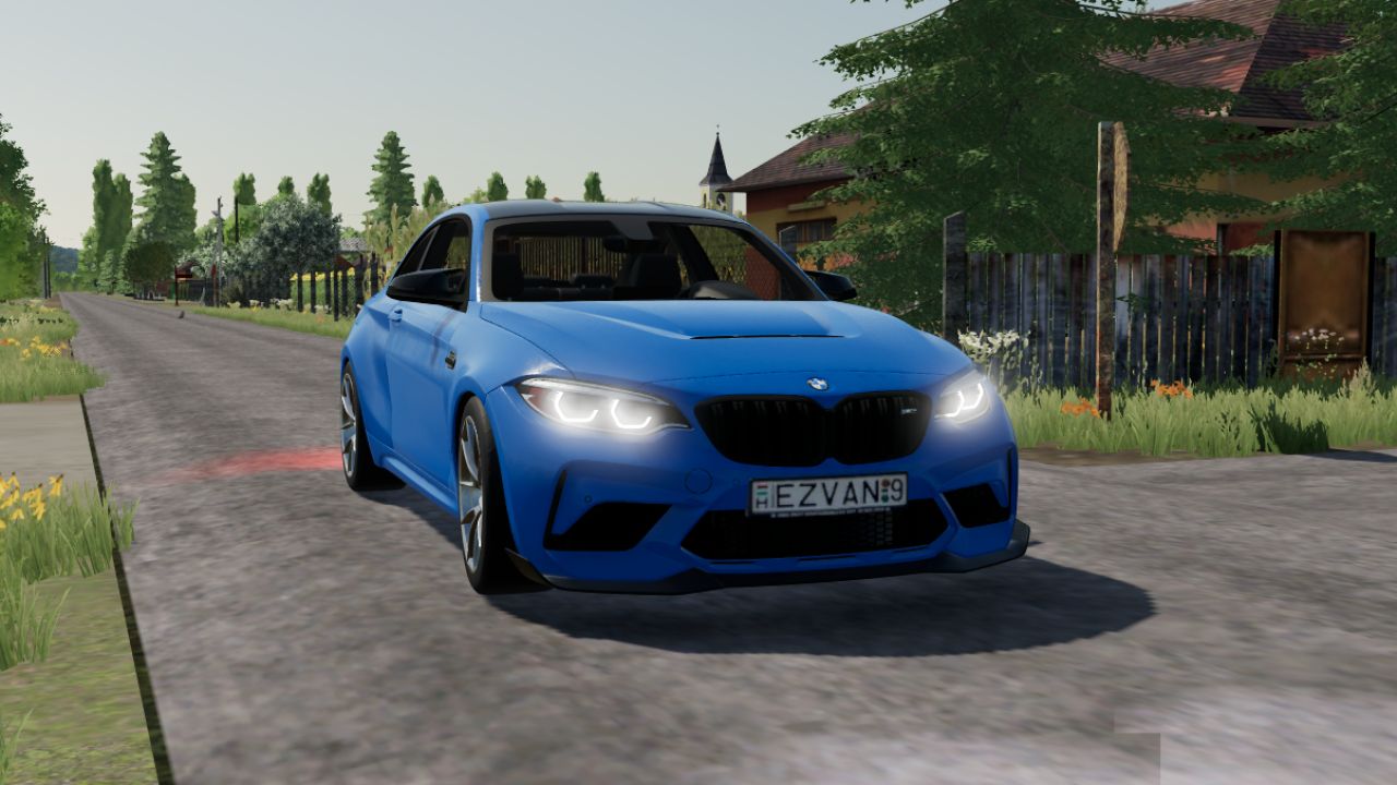 BMW M2 CS Blue 2020