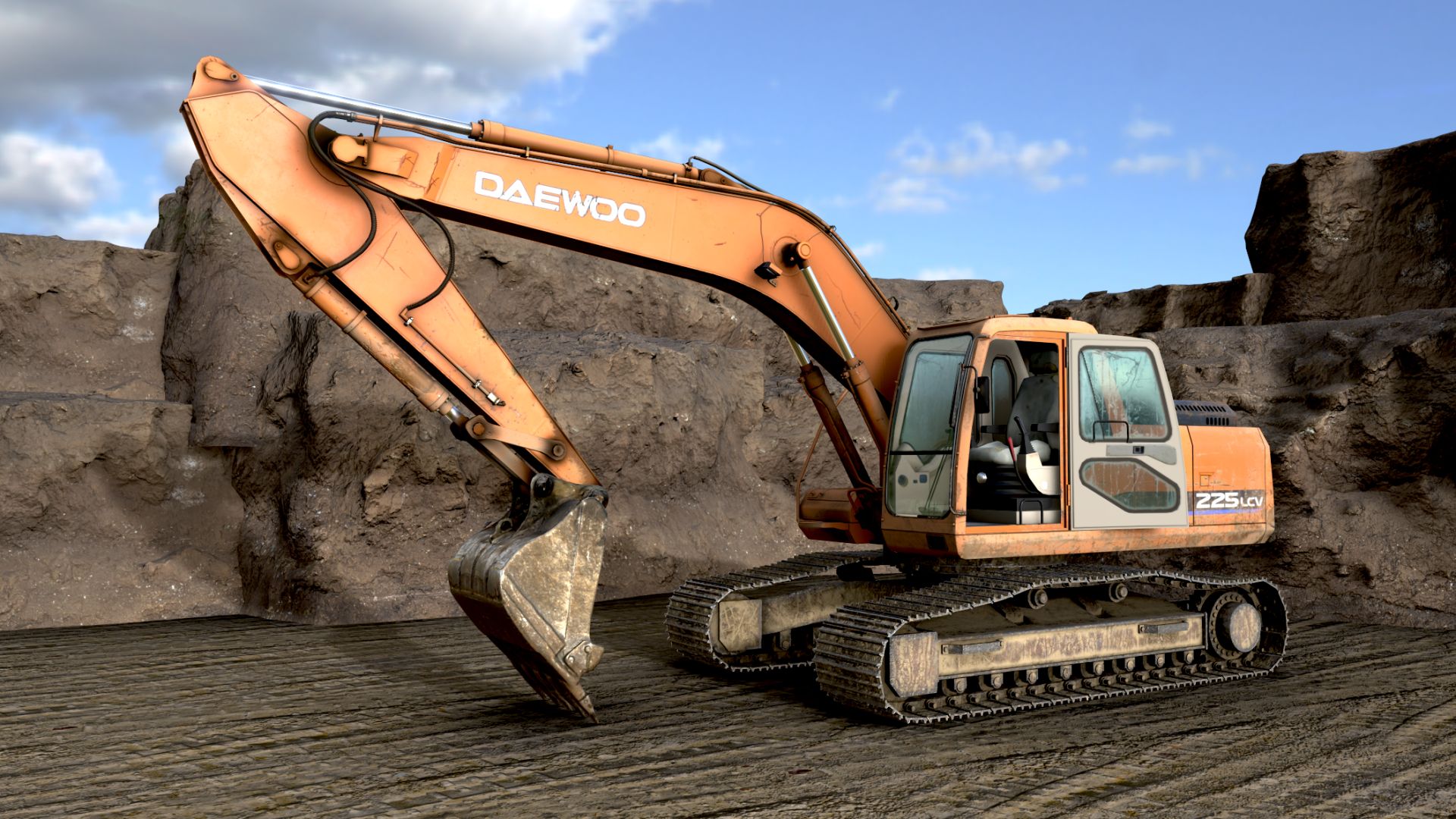 Doosan Daewoo Solar 225 LC-V