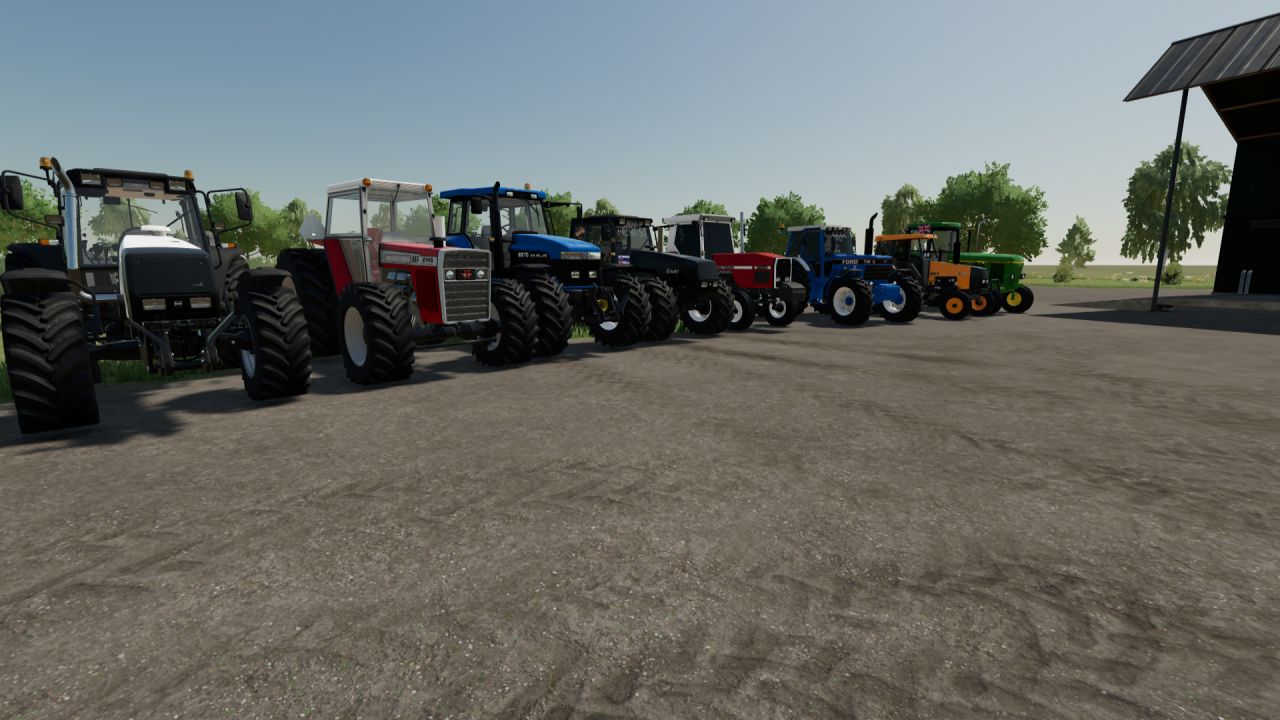 Tractor de tracción forestal 2023