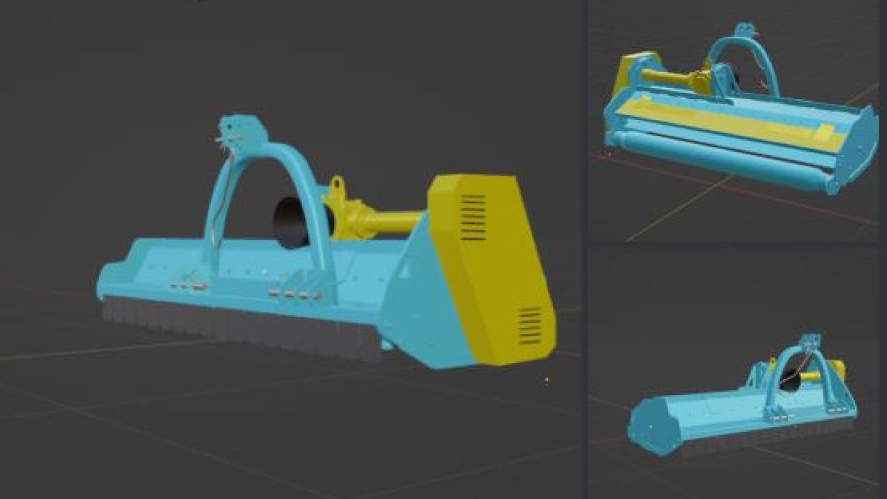 Italian flail mowers pack
