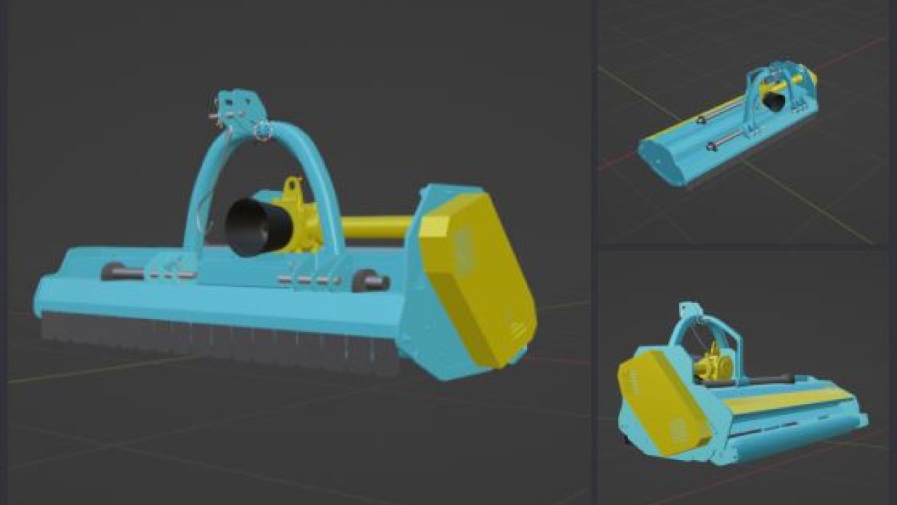 Italian flail mowers pack