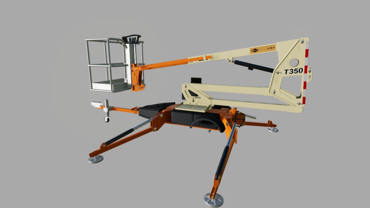 Plataforma elevadora remolcable JLG T350