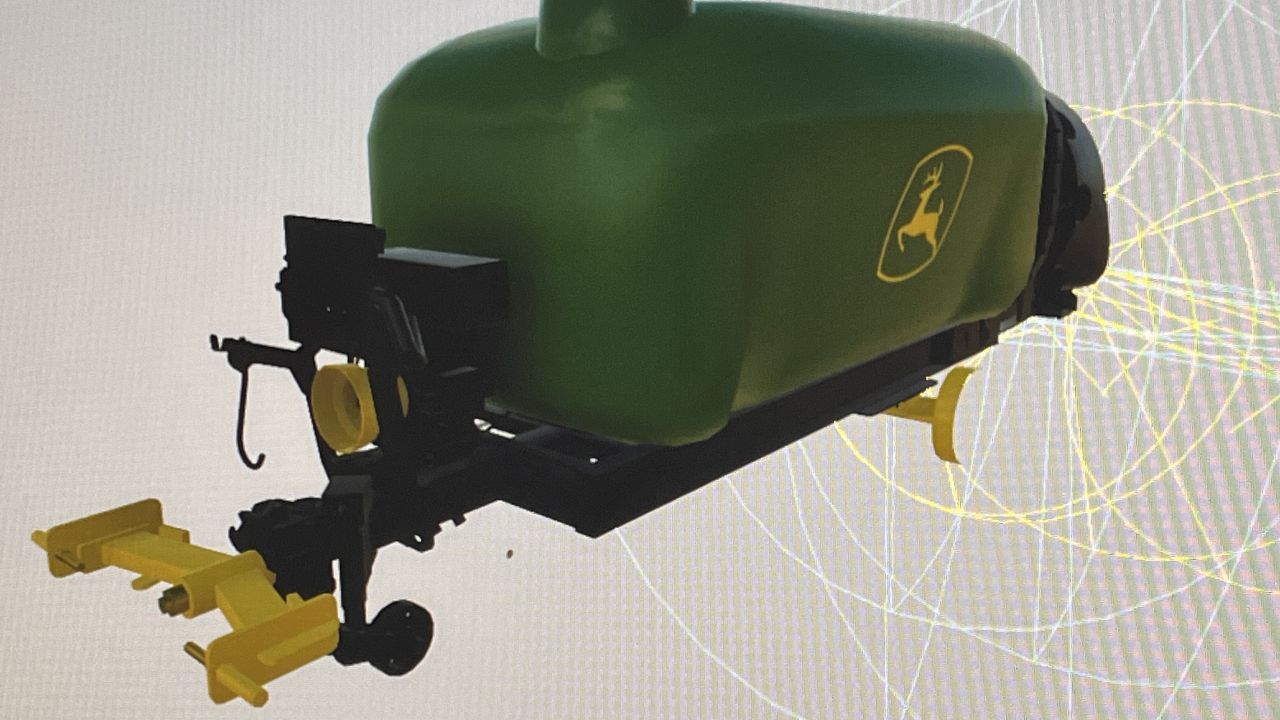 JOHN DEERE grape sprayer