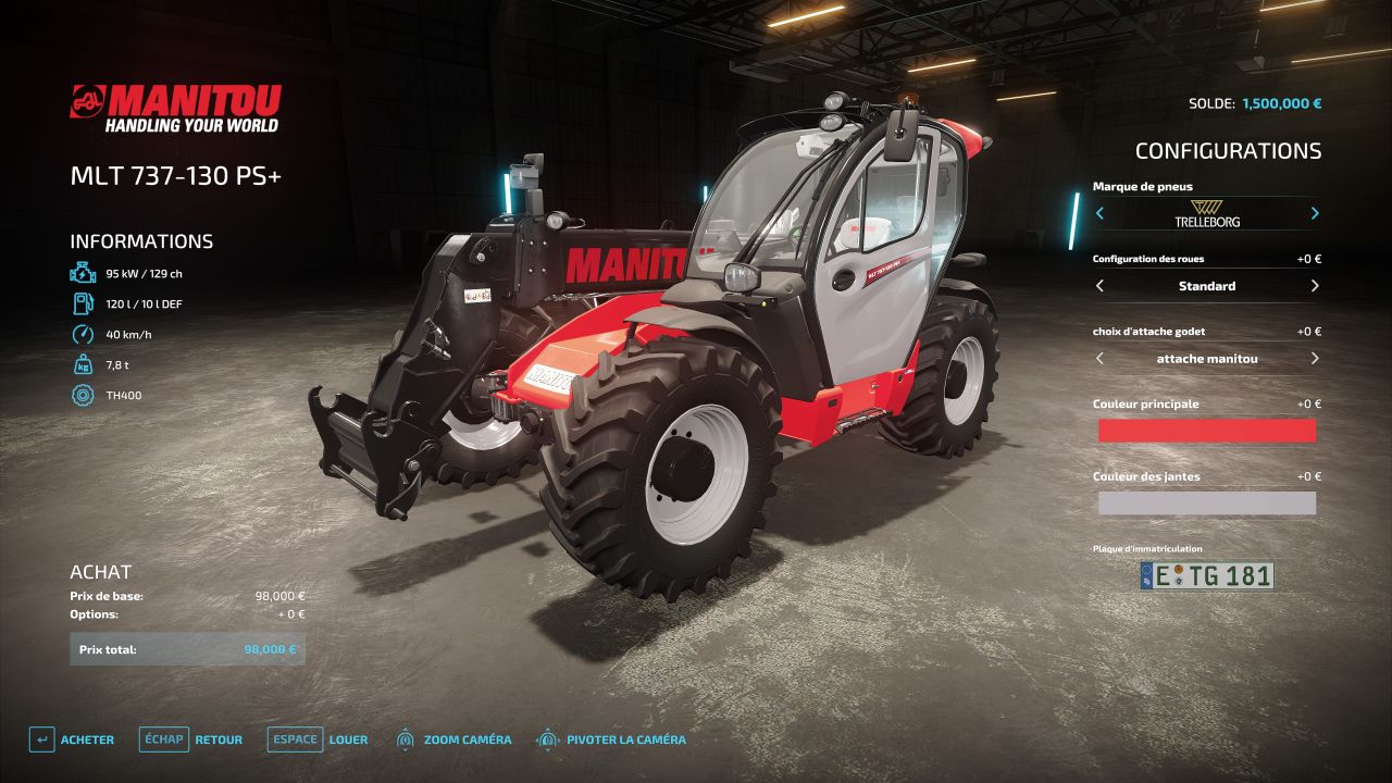 Manitou MLT737