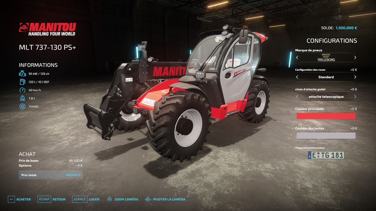 Manitou MLT737