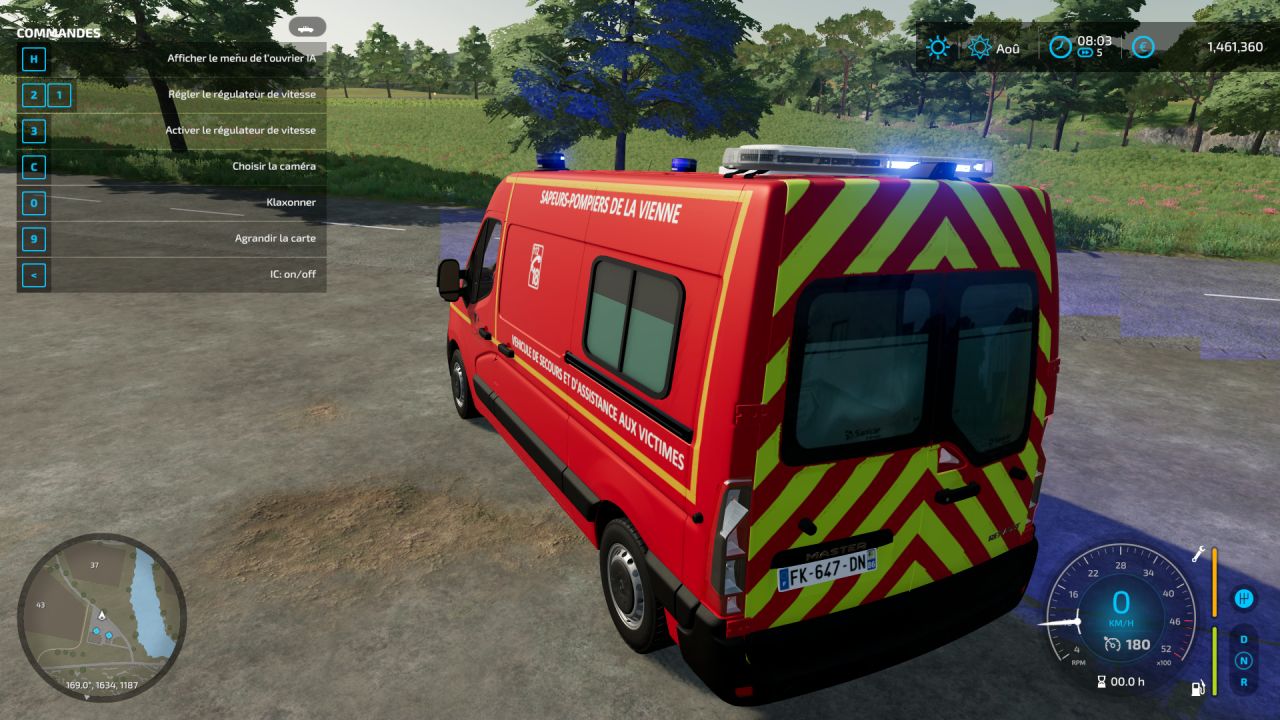 Renault Master Vigili del Fuoco VSAV WorkInProgress FS22 KingMods