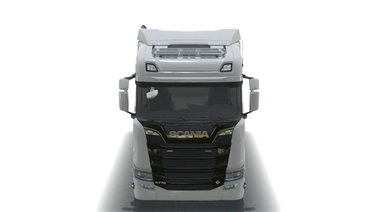 Scania R650 8x4 mit Joab-Abrollkipper