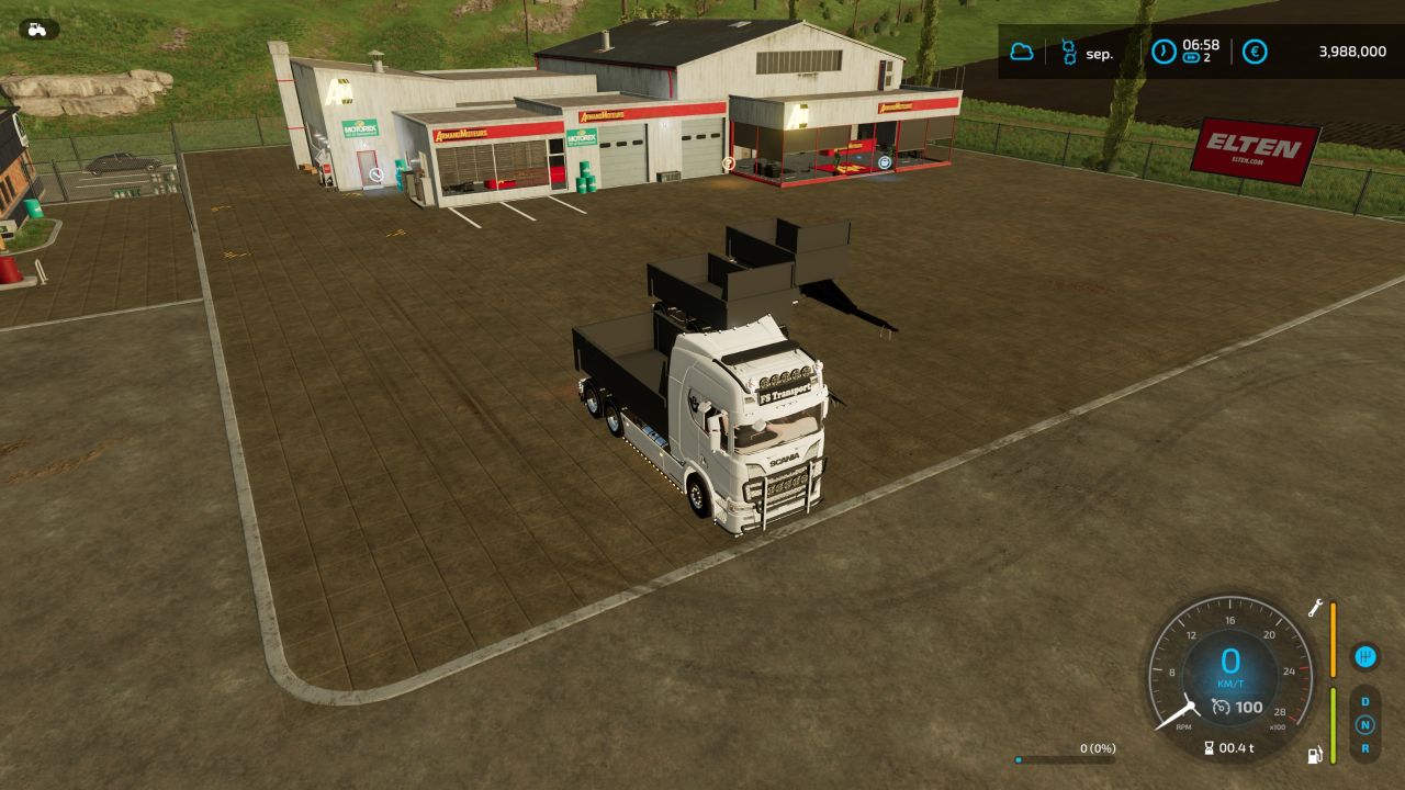 Scania tipper Pack