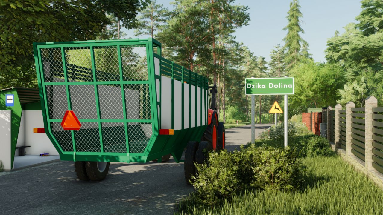 Rimorchio per insilati autocostruito