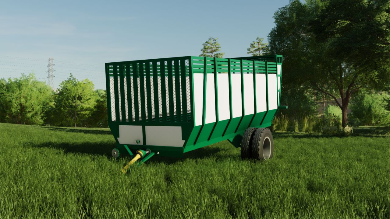 Selfmade Silage Trailer
