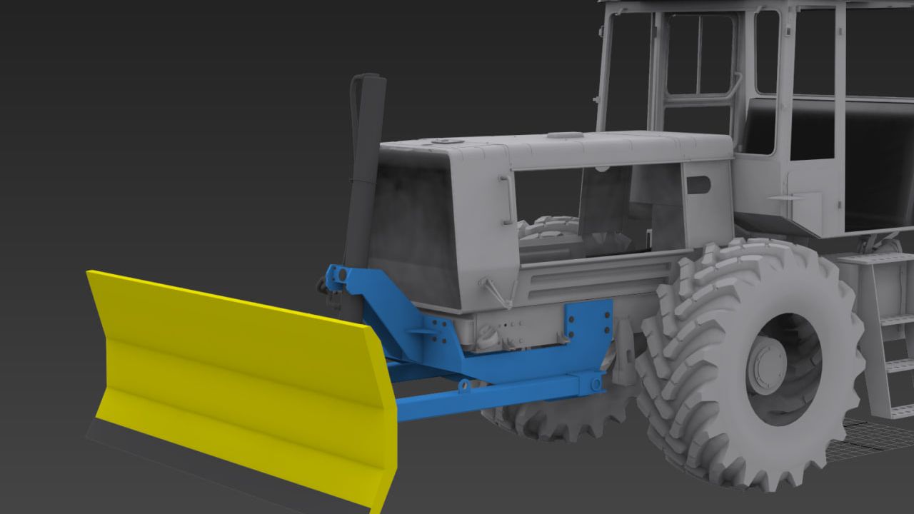 Shovel for KhTZ, YuMZ tractors