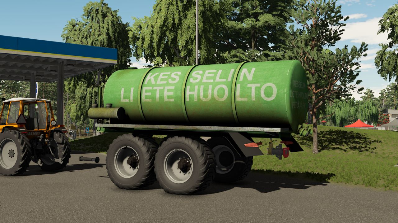 Slurry manure tank