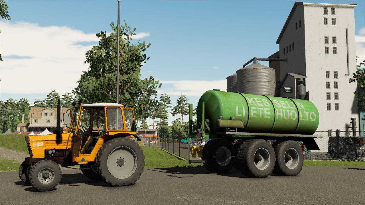 Slurry manure tank