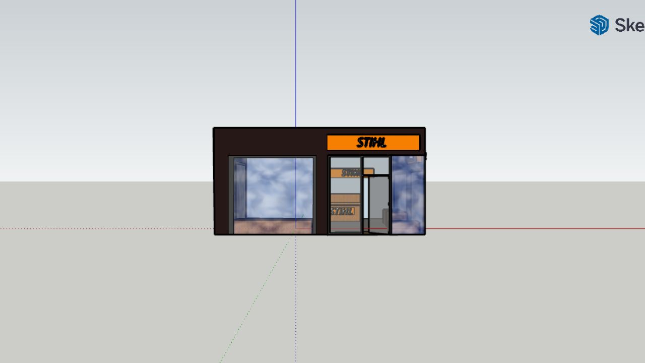 Stihl decorative building