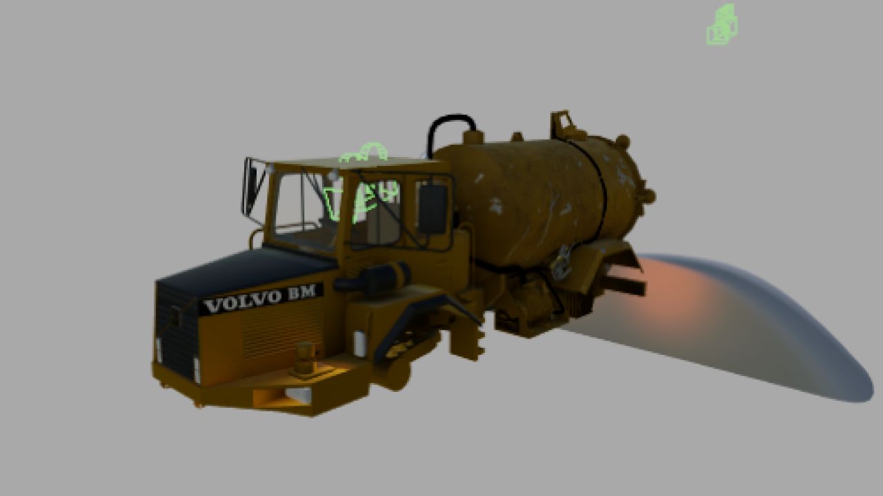 Volvo agricultural tank