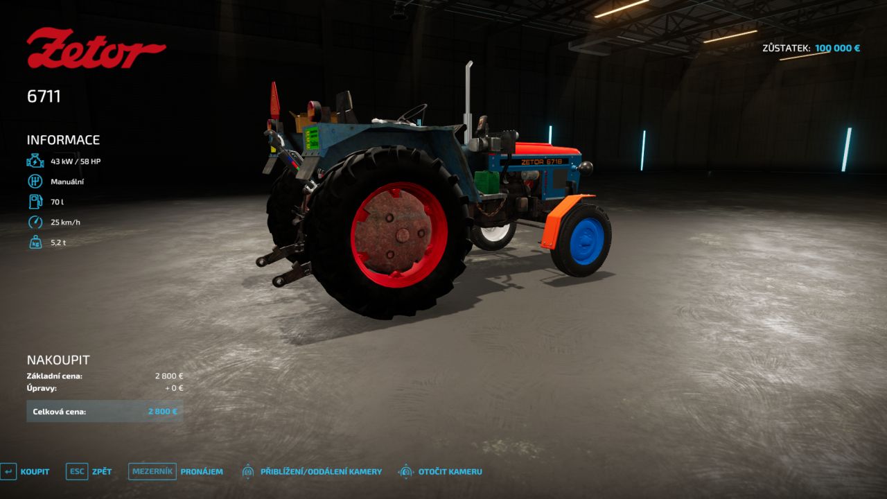 Zetor 6718 Edit