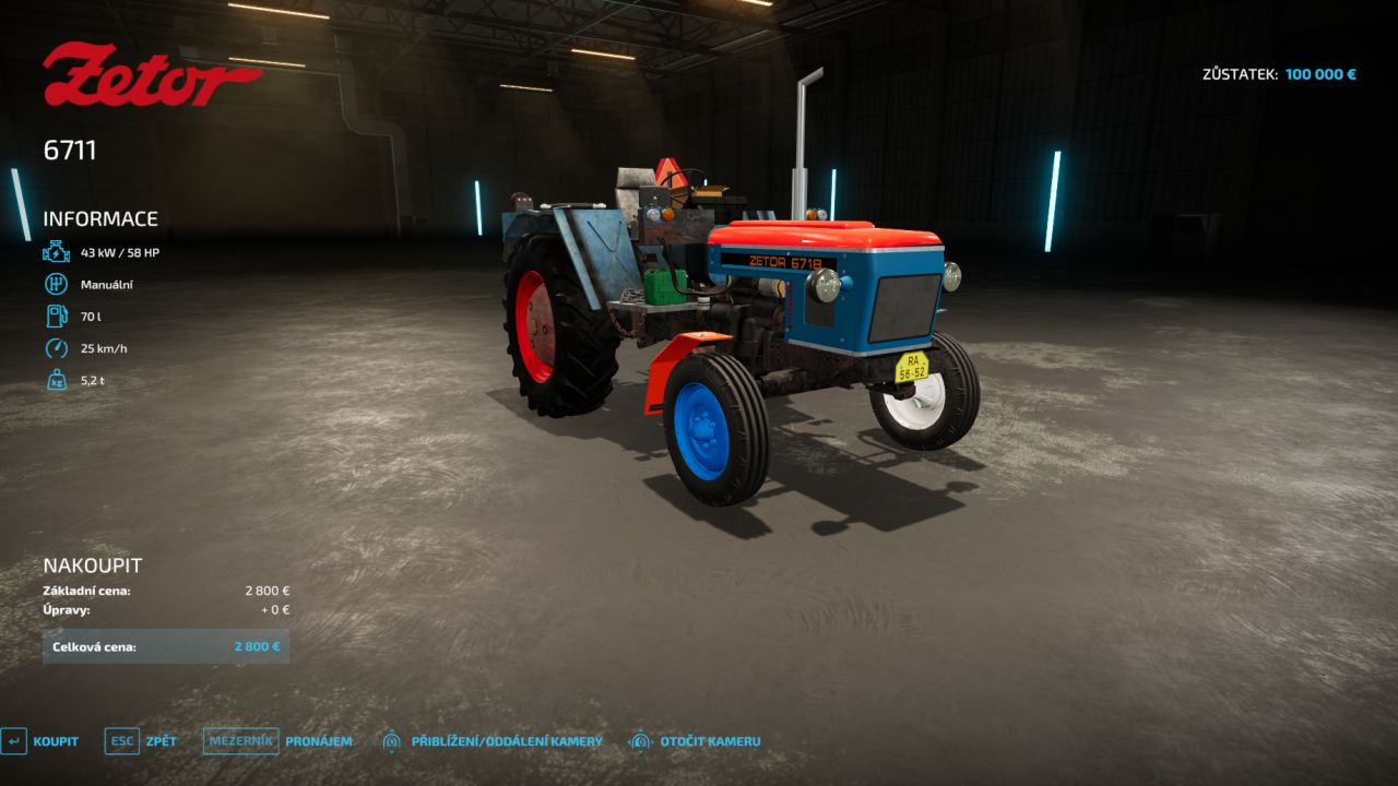 Zetor 6718 Edit