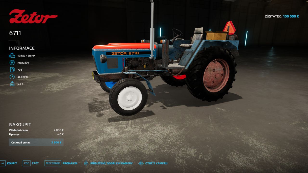 Zetor 6718 Edit