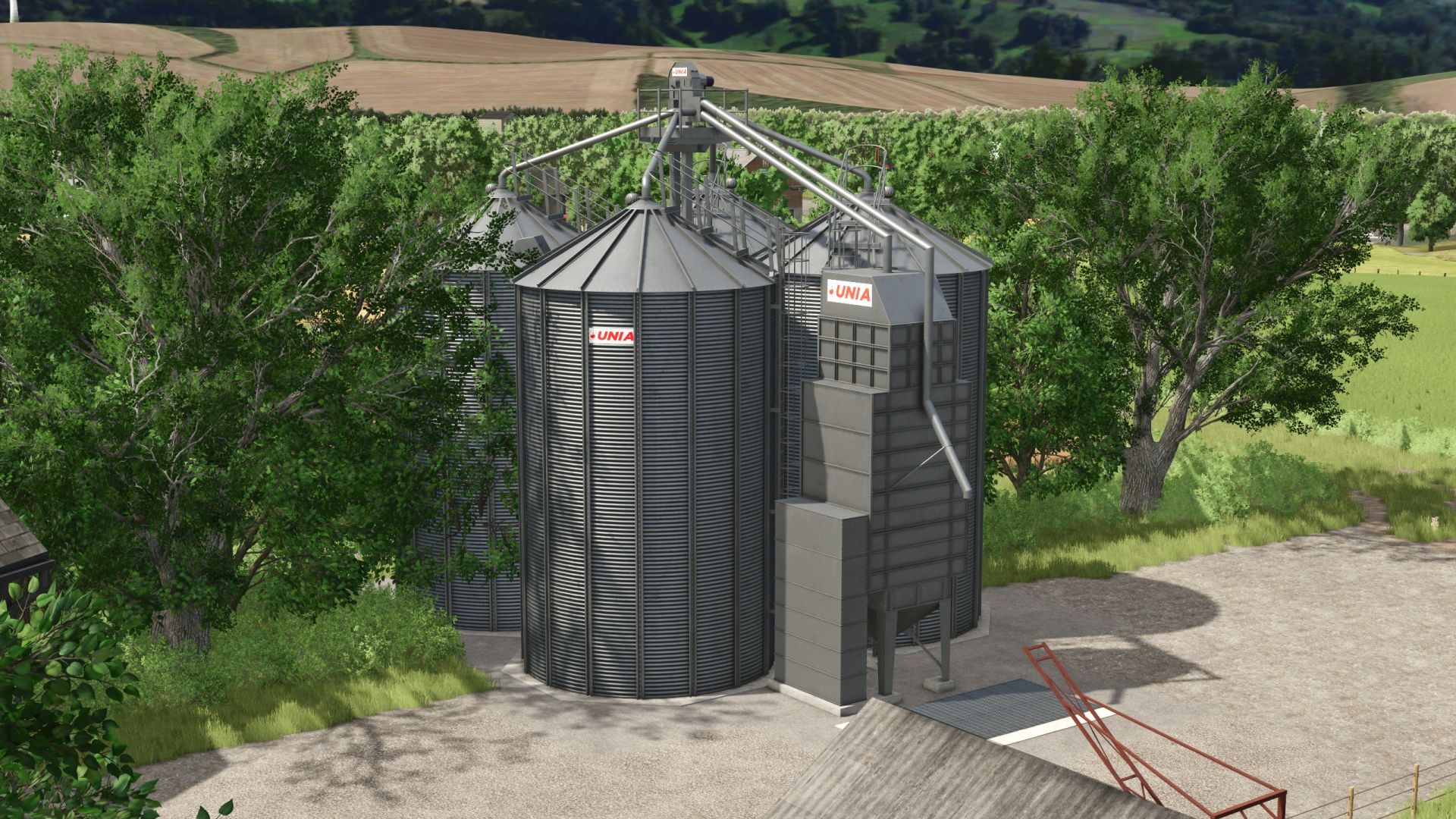 Silo de 10 000 000 litres avec station d'achat