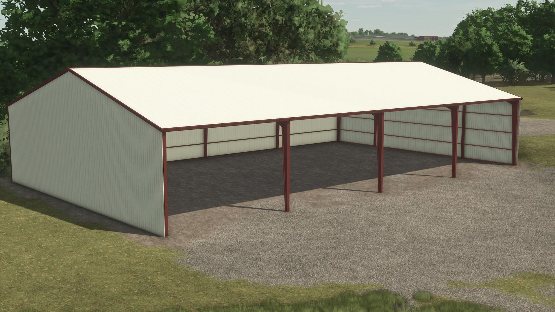 120x75 Metal Frame Shed