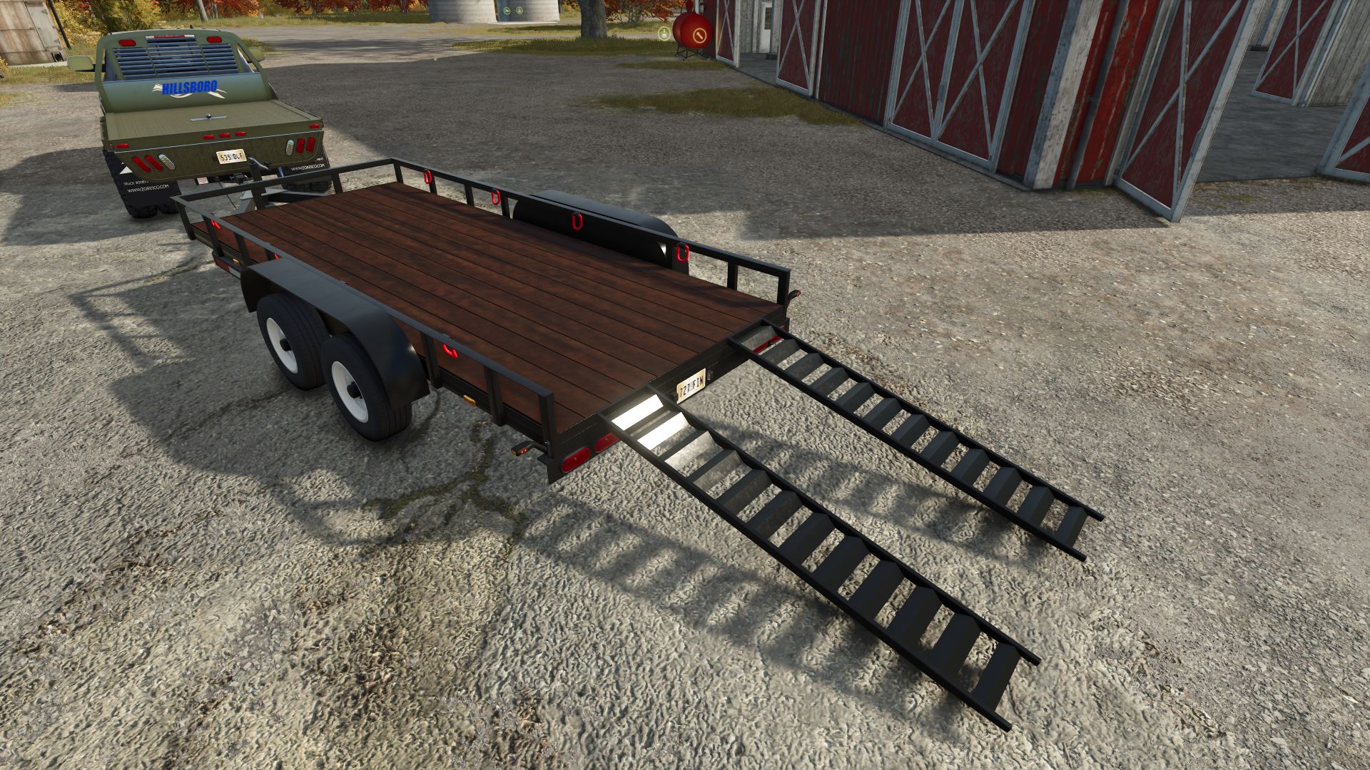 16 Foot Flatbed trailer