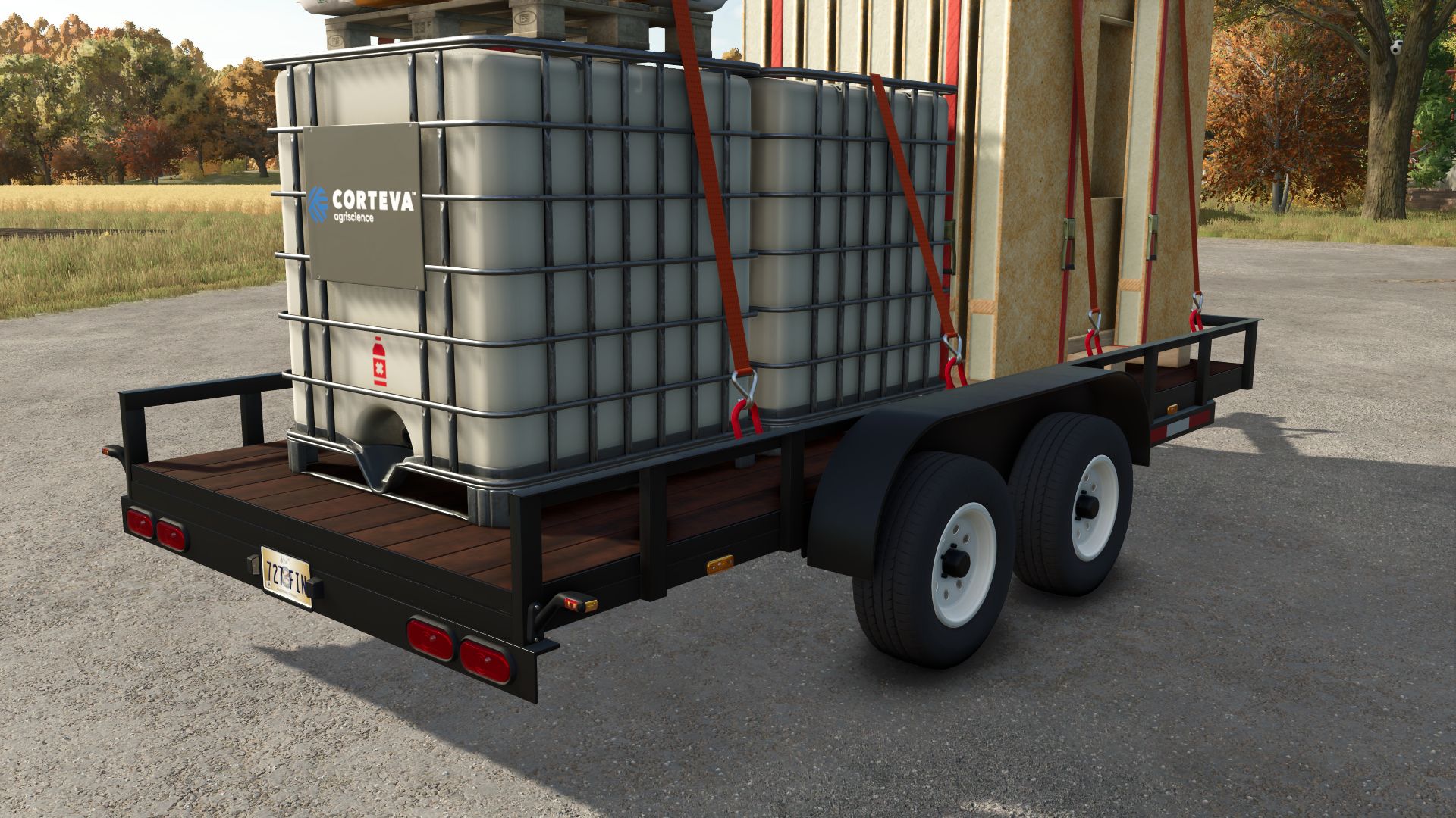 16 Foot Flatbed trailer