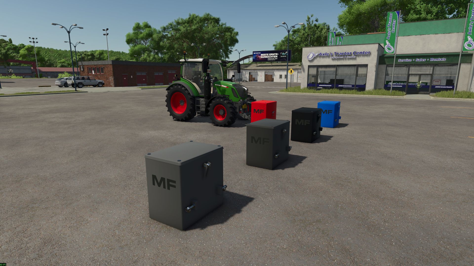 Masse Massey Ferguson de 1 800 kg