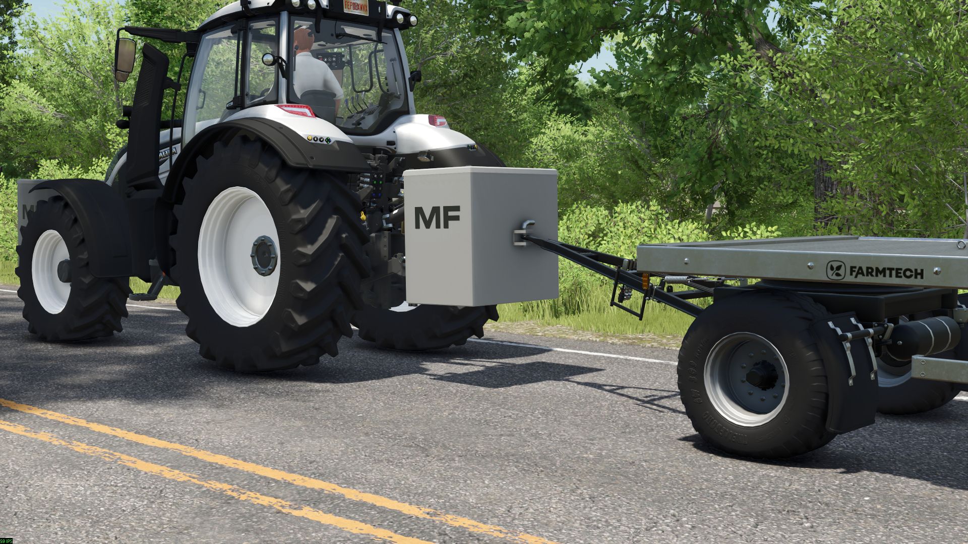 Masse Massey Ferguson de 1 800 kg