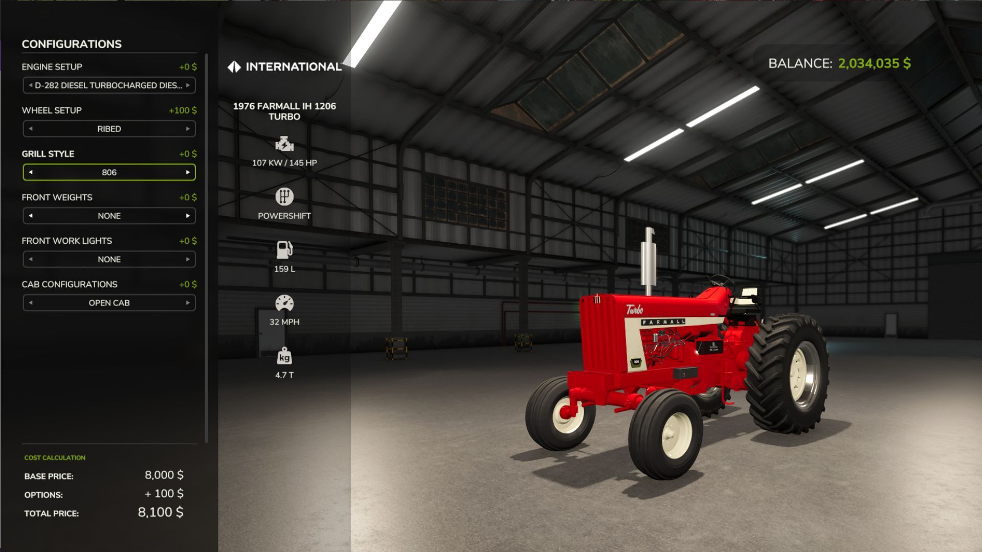 1967 Farmall IH 1206