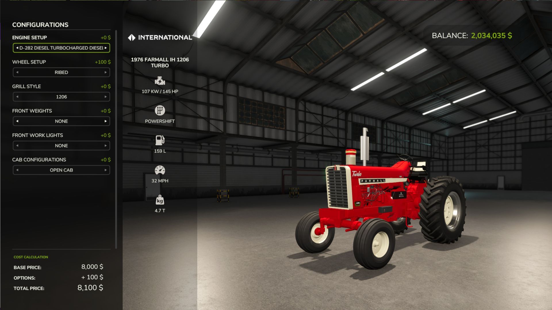 1967 Farmall IH 1206