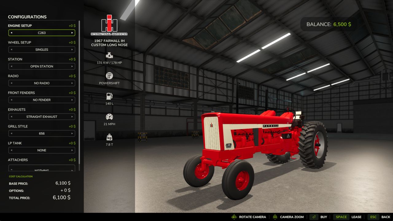 1967 Farmall IH Custom Dual Power