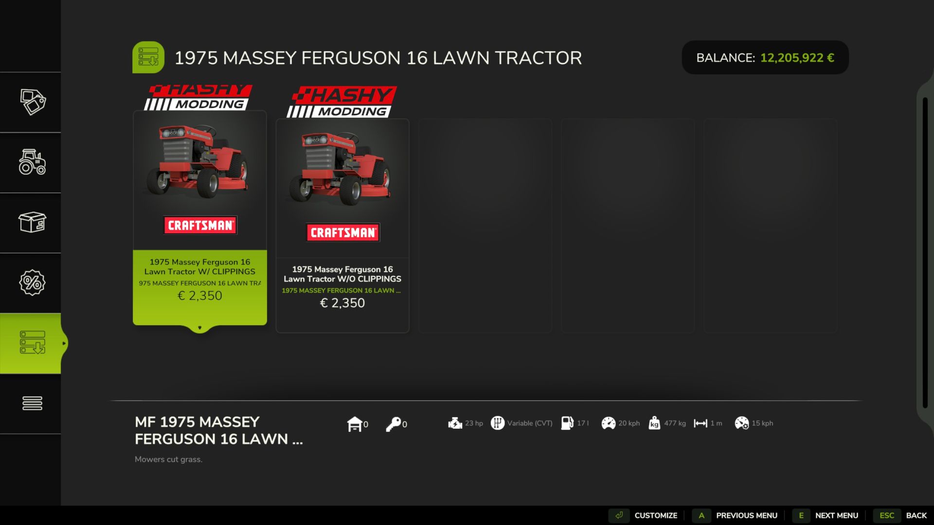 1975 Massey Ferguson 16 racentractor