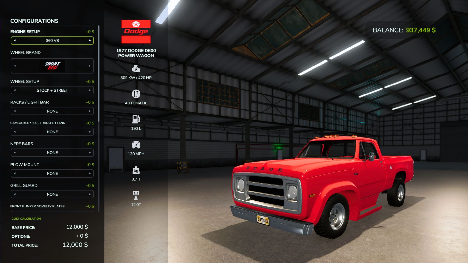 1977 Dodge W600 Power Wagon