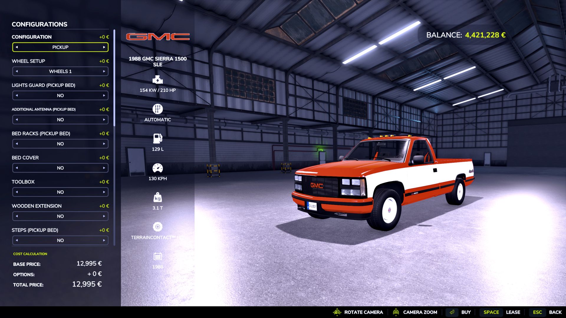 1988 GMC Sierra 1500 SLE