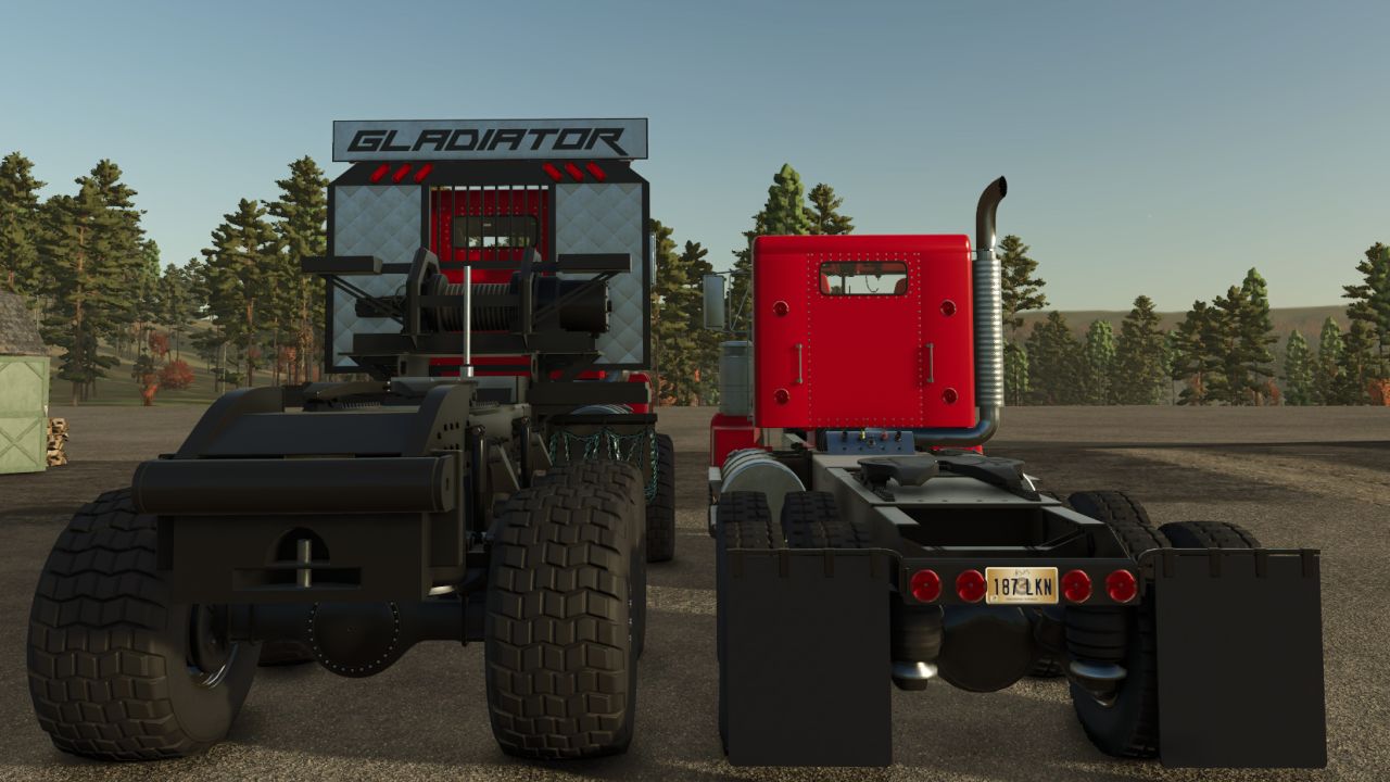 Edycja górnicza Kenworth T800 z lat 90-tych