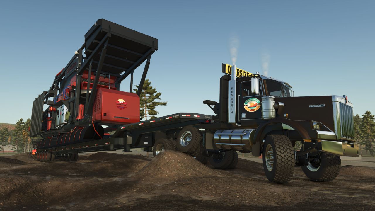 Edycja górnicza Kenworth T800 z lat 90-tych