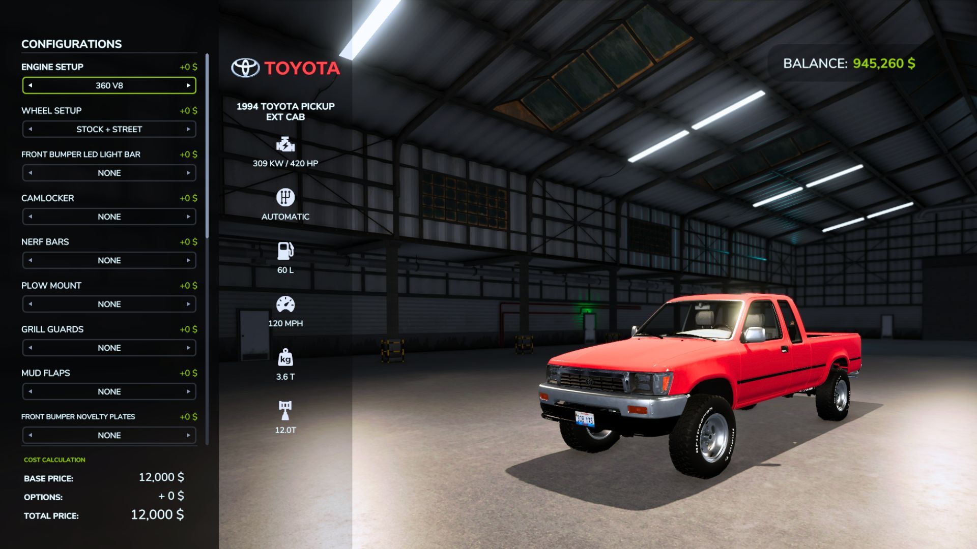 1994 Toyota Pickup Ext. Cab