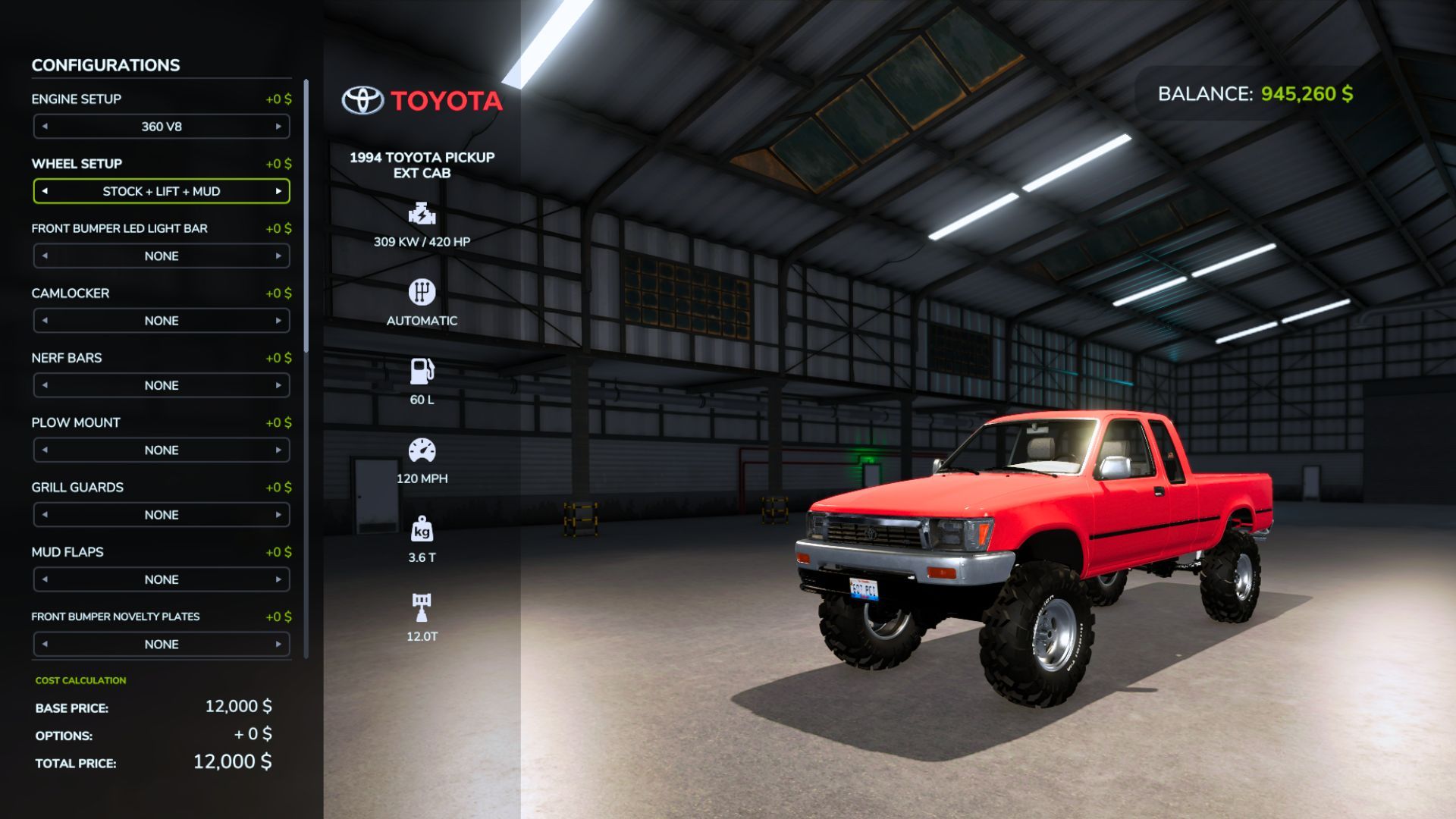 1994 Toyota Pickup Ext. Cab