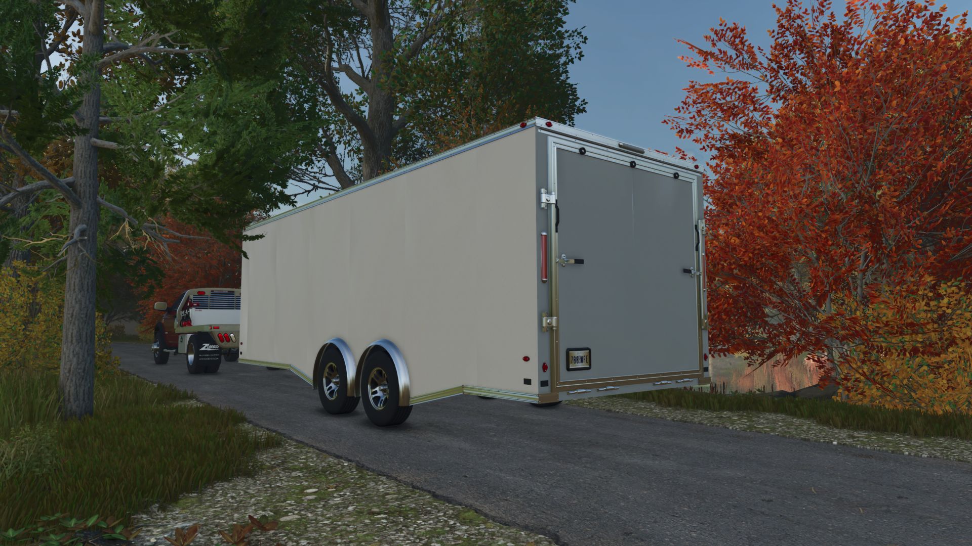 2 Axle Enclosed Trailer